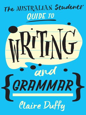 cover image of The Australian Students' Guide to Writing and Grammar